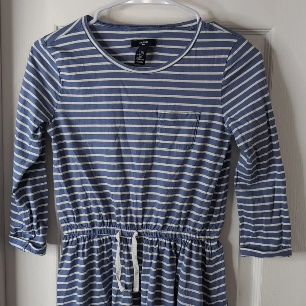 GAP kids dress striped nautical cotton size XXL